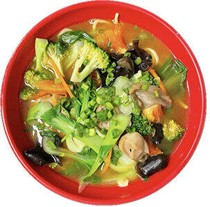 B3. Boiled Vegetarian Noodles